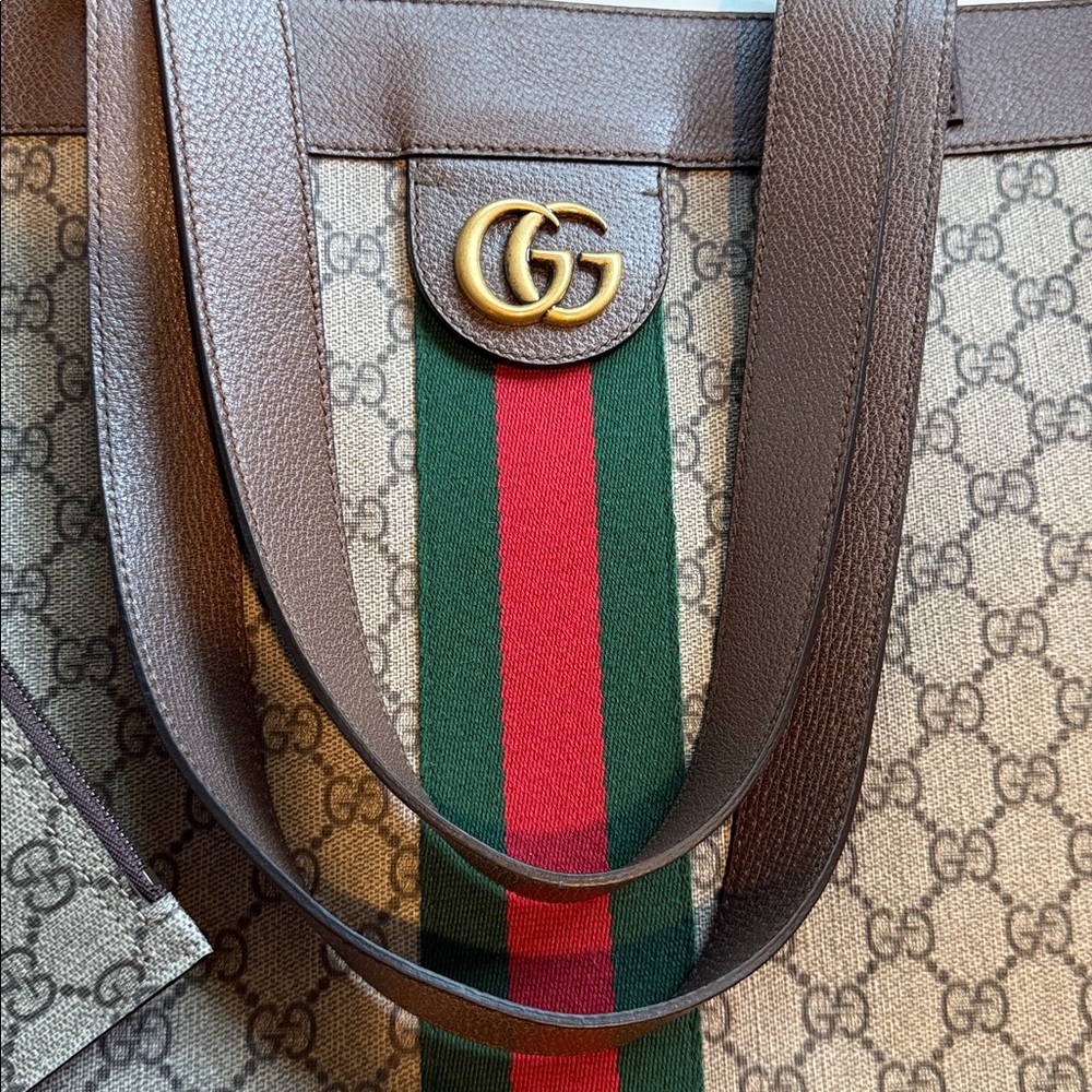 Gucci Ophidia Vertical Shopping Tote- New With Box - Picture 4 of 15